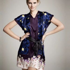 KINDER AGGUGINI Macy’s Soft Poly Silk Mixed Print